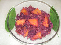 Organic Brown Rice with Pineapple and Purple Sweet Potato