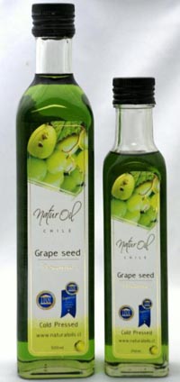 Natur Oil Cold Press Grape Seed Oil from Chile