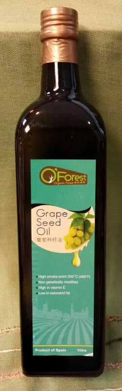 Natur Oil Cold Press Grape Seed Oil from Chile
