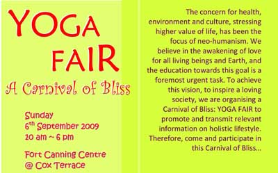 Singapore Yoga Fair 2009