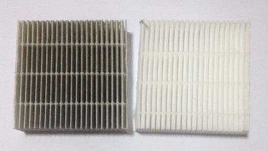 HEPA Filter Before & After