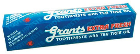 Grants Extra Fresh Toothpaste with Tea Tree Oil